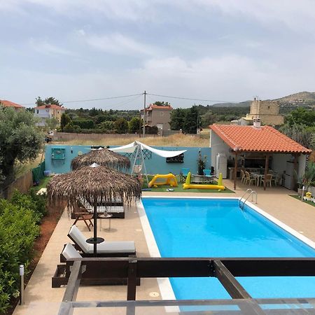 Villa Evenik Eretria  Luaran gambar