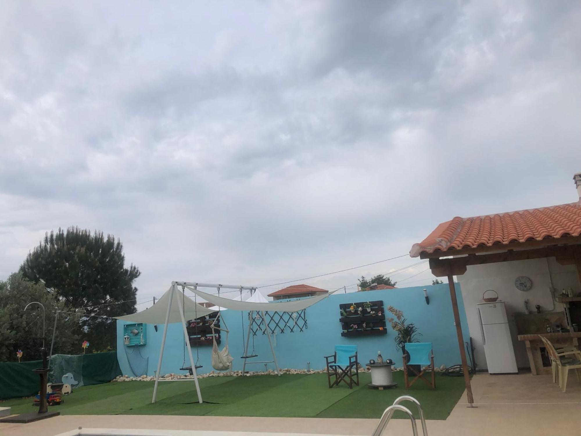 Villa Evenik Eretria  Luaran gambar
